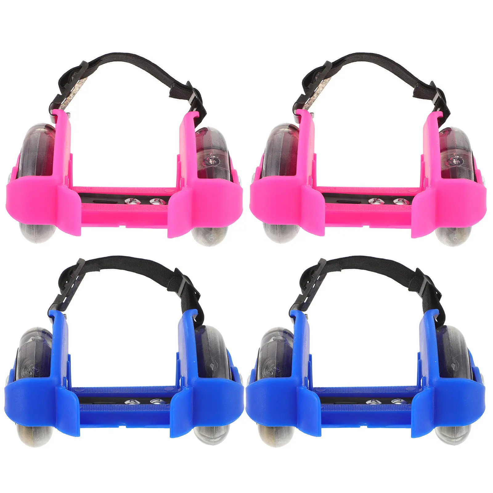2Pairs Light Up Roller Skates Adjustable for All Ages Beginner Friendly Outdoor Training Comfortable Breathable Skate Shoe
2Pairs Light Up Roller Skates Adjustable for All Ages Beginner Friendly Outdoor Training Comfortable Breathable Skate Shoe