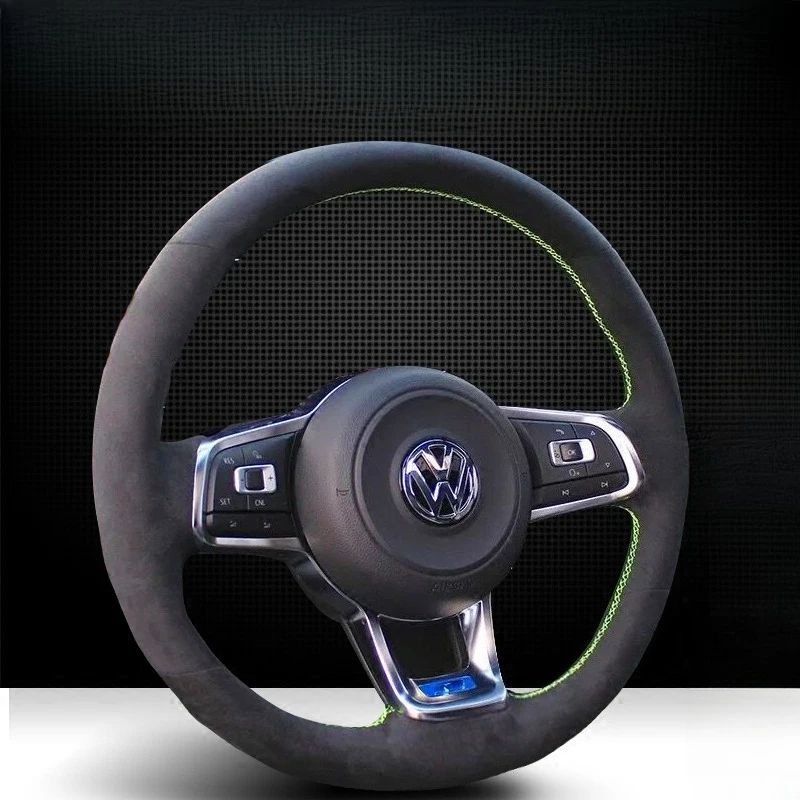 for Volkswagen Golf 7 GTI Golf R MK7 Polo GTI Scirocco 2015 2016 Hand Stitched non-slip Suede Car Steering Wheel Cover
for Volkswagen Golf 7 GTI Golf R MK7 Polo GTI Scirocco 2015 2016 Hand Stitched non-slip Suede Car Steering Wheel Cover