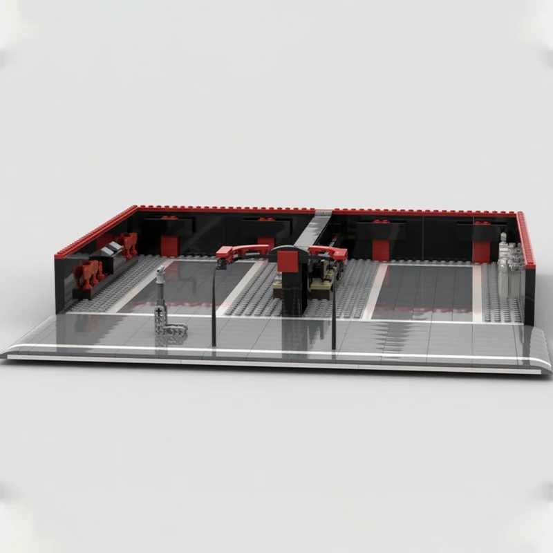 540 шт. MOC F1 Pit Lane и гараж, реалистичный макет, модель «сделай сам», строительные блоки, игрушки на день рождения, подарок
540 шт. MOC F1 Pit Lane и гараж, реалистичный макет, модель «сделай сам», строительные блоки, игрушки на день рождения, подарок