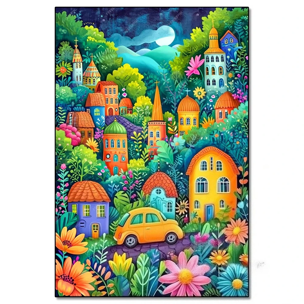 Colorful Castle Town 500/1000/1200/2000 PCS Jigsaw Puzzles Family Activity Relaxing Games for Living Room Home Decor Gift
Colorful Castle Town 500/1000/1200/2000 PCS Jigsaw Puzzles Family Activity Relaxing Games for Living Room Home Decor Gift