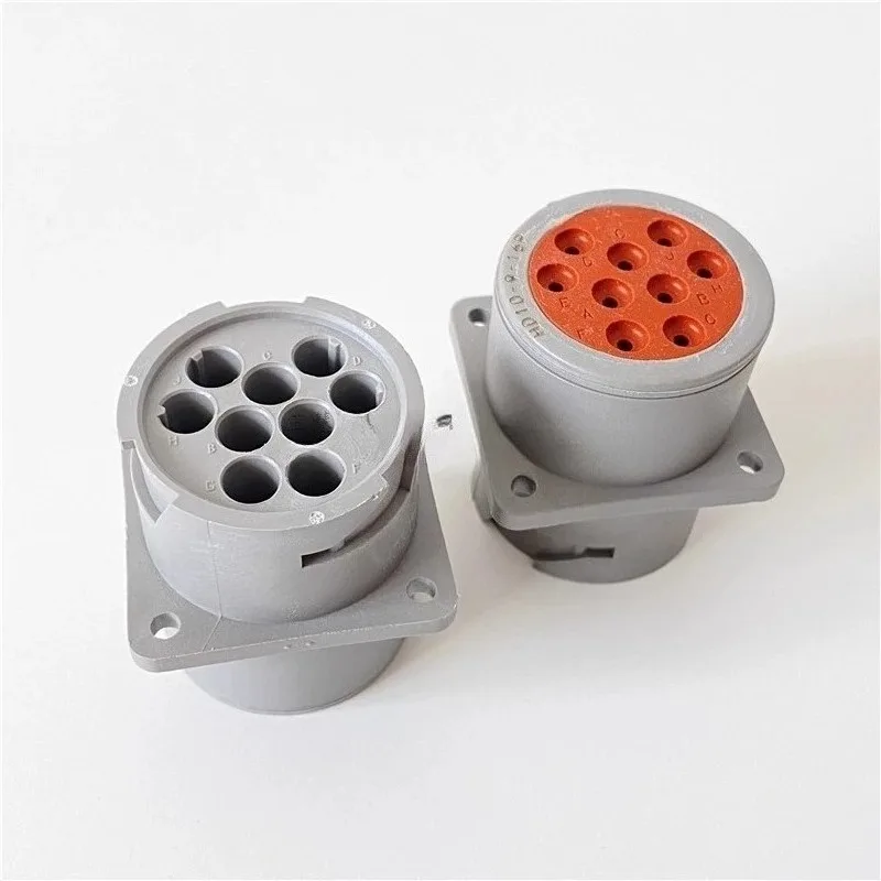 Plug with Terminal HD10-9-16P DEUTSCH 9-hole Diagnostic Plug Socket, Gray Round Panel Fixed
Plug with Terminal HD10-9-16P DEUTSCH 9-hole Diagnostic Plug Socket, Gray Round Panel Fixed