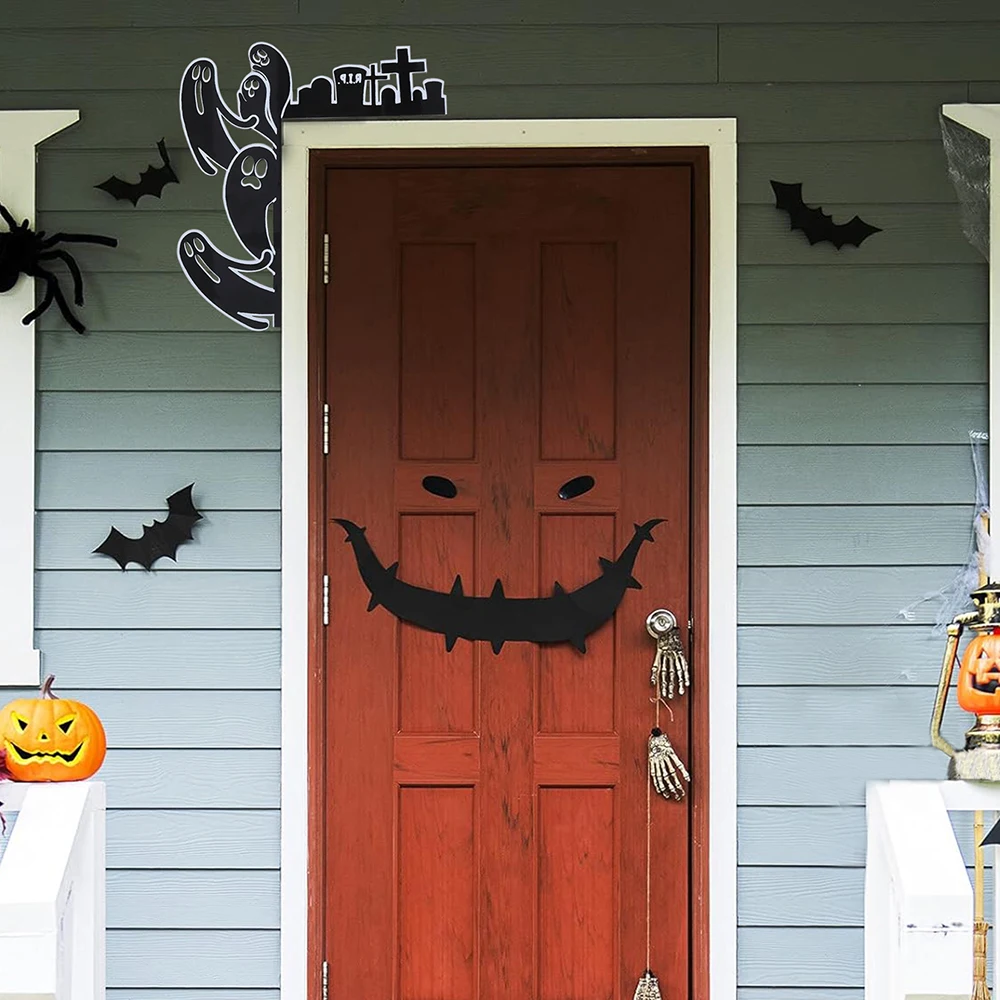 Alloween Door Topper Ghost Sign Window Room Corner Sign Decoration Ornament Haunted House Acrylic Prop Outdoor Indoor Decor
Alloween Door Topper Ghost Sign Window Room Corner Sign Decoration Ornament Haunted House Acrylic Prop Outdoor Indoor Decor