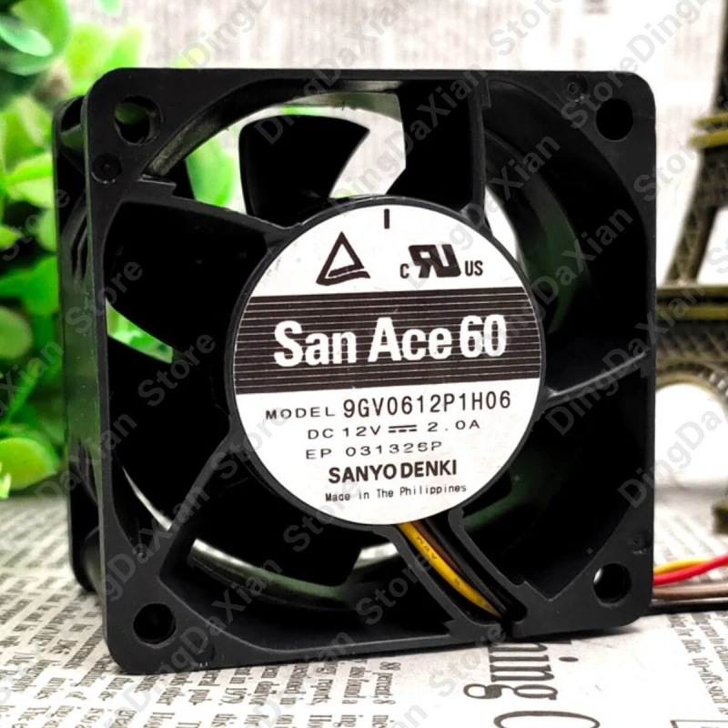 X 1PCS For SANYO 9GV0612P1H06 | 12V 2.0A | 6CM | Large Air Volume High Power Cooling Fan
X 1PCS For SANYO 9GV0612P1H06 | 12V 2.0A | 6CM | Large Air Volume High Power Cooling Fan