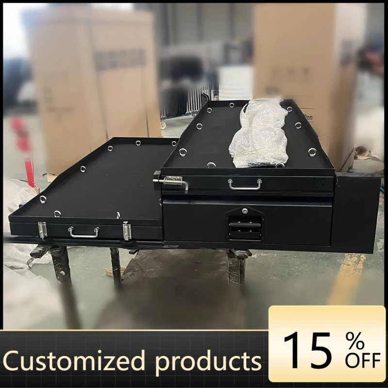 ThrustWorks Aluminium Alloy Pickup Truck Bed Drawer System Sliding Storage Magic Box Sild Tray BT50 Factory
ThrustWorks Aluminium Alloy Pickup Truck Bed Drawer System Sliding Storage Magic Box Sild Tray BT50 Factory