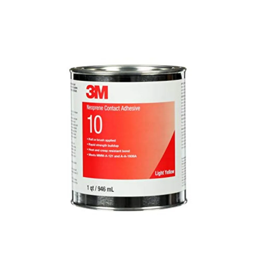 Neoprene Contact Adhesive 10 Light Yellow 1 Quart Can
Neoprene Contact Adhesive 10 Light Yellow 1 Quart Can