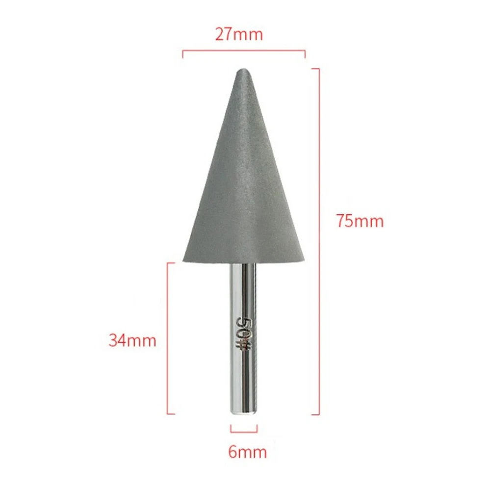 6mm Shank Resin Diamond Conical Burr Grinding Head For Stone Metal Mould Polishing Carving Rotary Burs Resin Grinding Heads
6mm Shank Resin Diamond Conical Burr Grinding Head For Stone Metal Mould Polishing Carving Rotary Burs Resin Grinding Heads