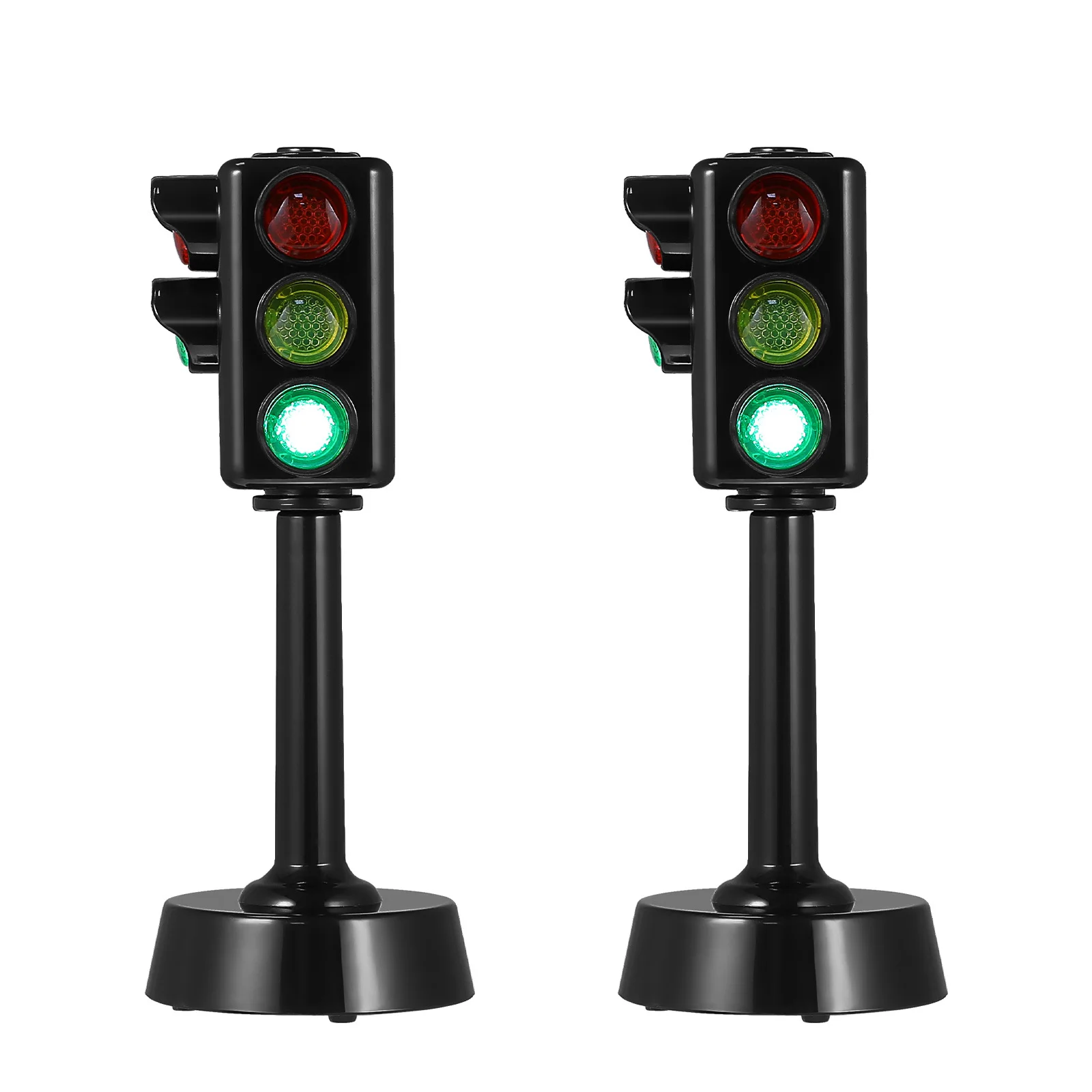 2pcs Kids Educational Traffic Light Model Puzzle Playset Toddlers Tabletop Signal Lamp LED Toy for Pretend Play
2pcs Kids Educational Traffic Light Model Puzzle Playset Toddlers Tabletop Signal Lamp LED Toy for Pretend Play