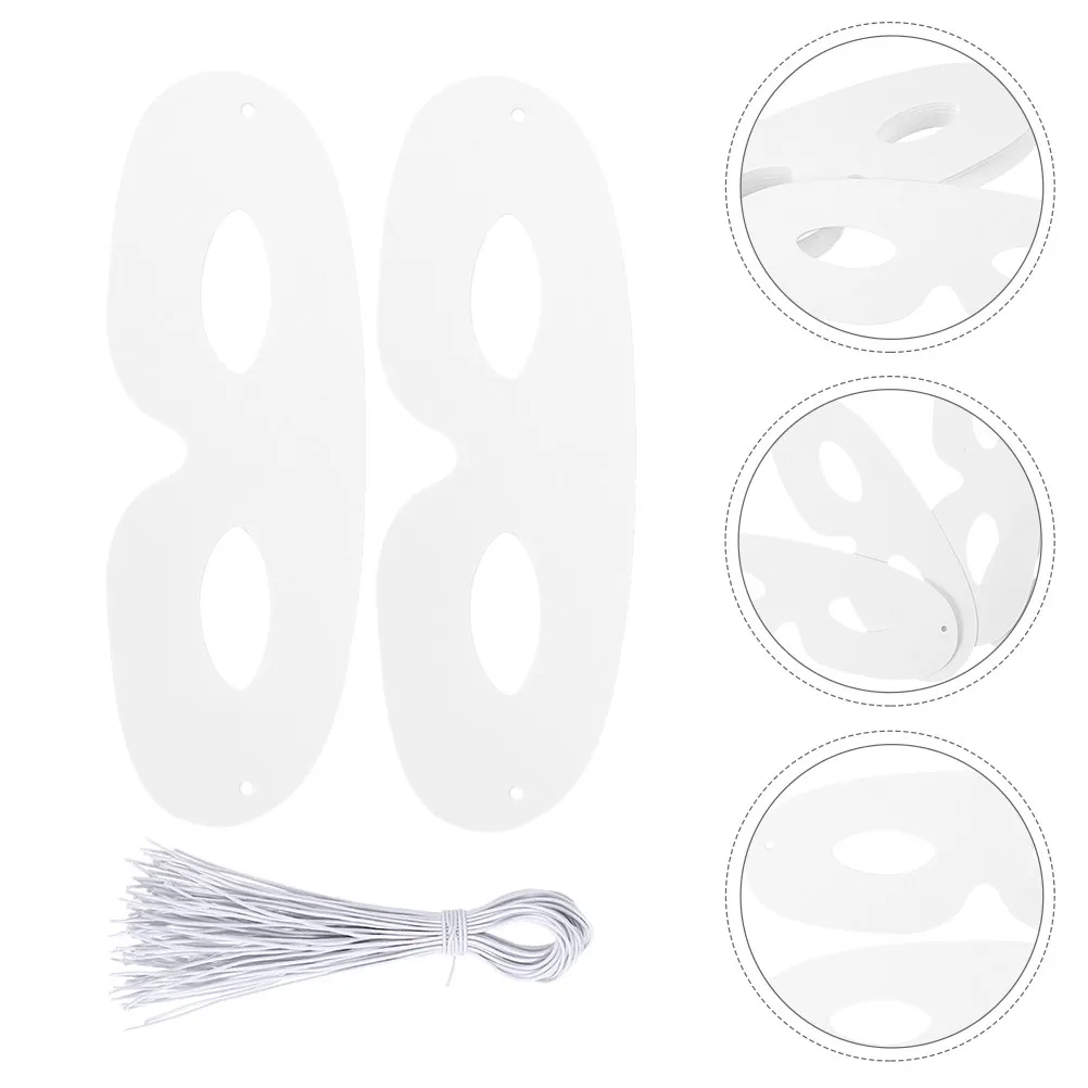 60 наборов белых масок без рисунка для самостоятельной росписи, бумажные маски для маскарада, аксессуары для костюмированных вечеринок, декор для масок
60 наборов белых масок без рисунка для самостоятельной росписи, бумажные маски для маскарада, аксессуары для костюмированных вечеринок, декор для масок