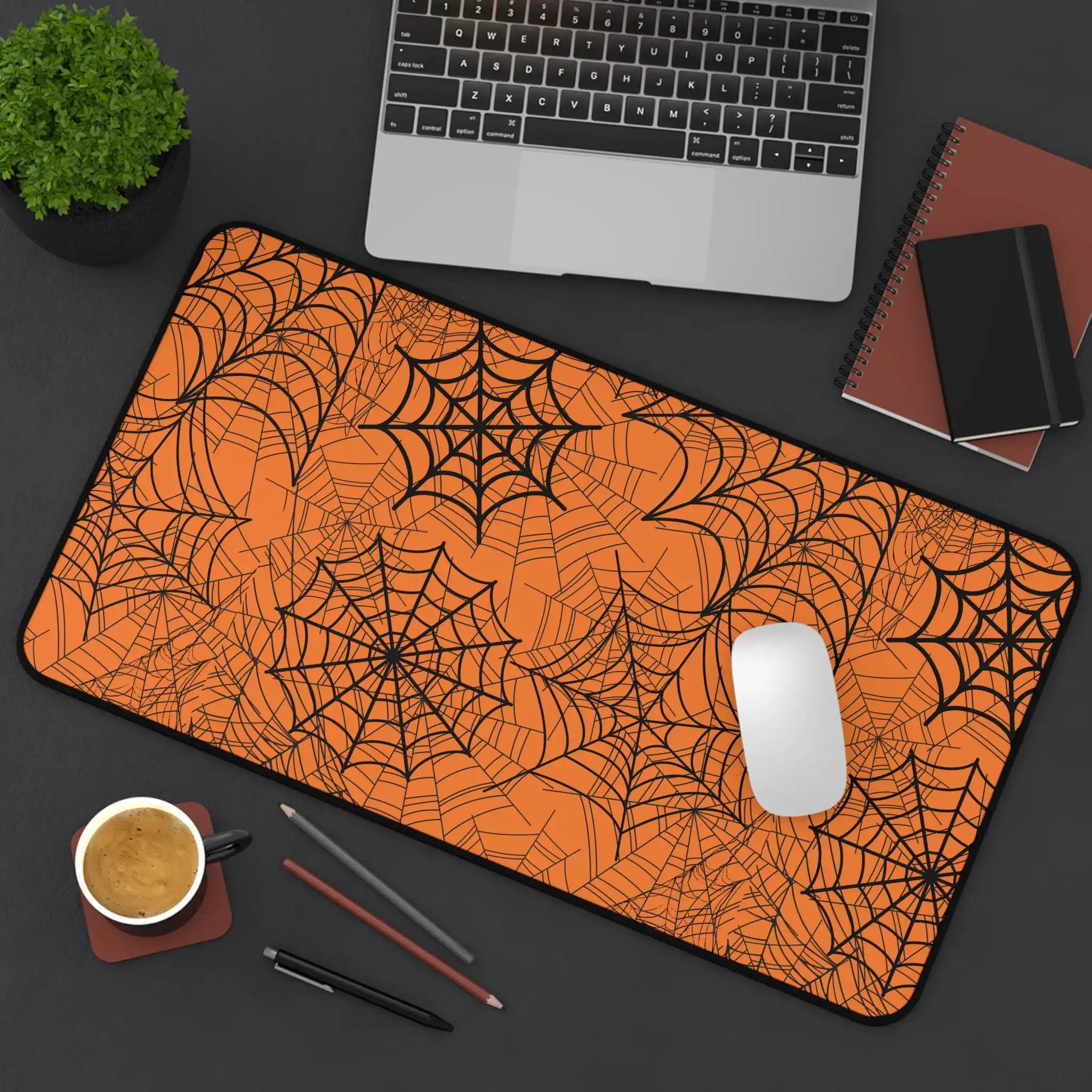 Adhesive Halloween Spider Web Mouse Pad, Non-Slip Waterproof Gaming Mouse Pad,Game Desk Decorative Mat, Perfect Gift for Friends
Adhesive Halloween Spider Web Mouse Pad, Non-Slip Waterproof Gaming Mouse Pad,Game Desk Decorative Mat, Perfect Gift for Friends