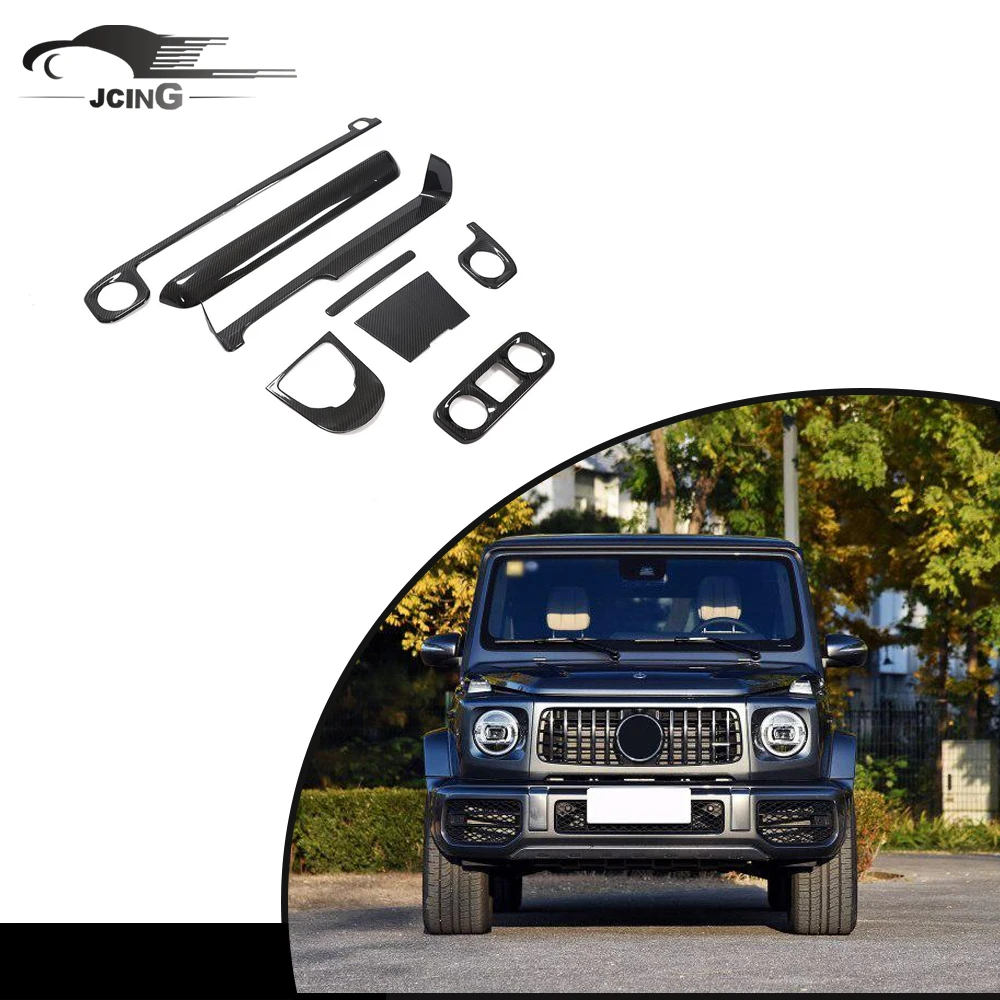 Factory ODM Universal Carbon Fiber Interior Dashboard Panel Cover Trims Car Bodykit For Mercedes-Benz G-Class 2019 2020
Factory ODM Universal Carbon Fiber Interior Dashboard Panel Cover Trims Car Bodykit For Mercedes-Benz G-Class 2019 2020