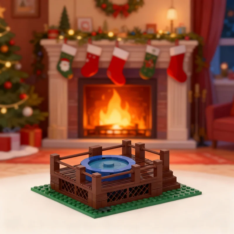 257 деталей MOC: Красивая деревянная терраса для бассейна, модель «Садовый город», конструктор, развивающая игрушка, подарок на Рождество
257 деталей MOC: Красивая деревянная терраса для бассейна, модель «Садовый город», конструктор, развивающая игрушка, подарок на Рождество