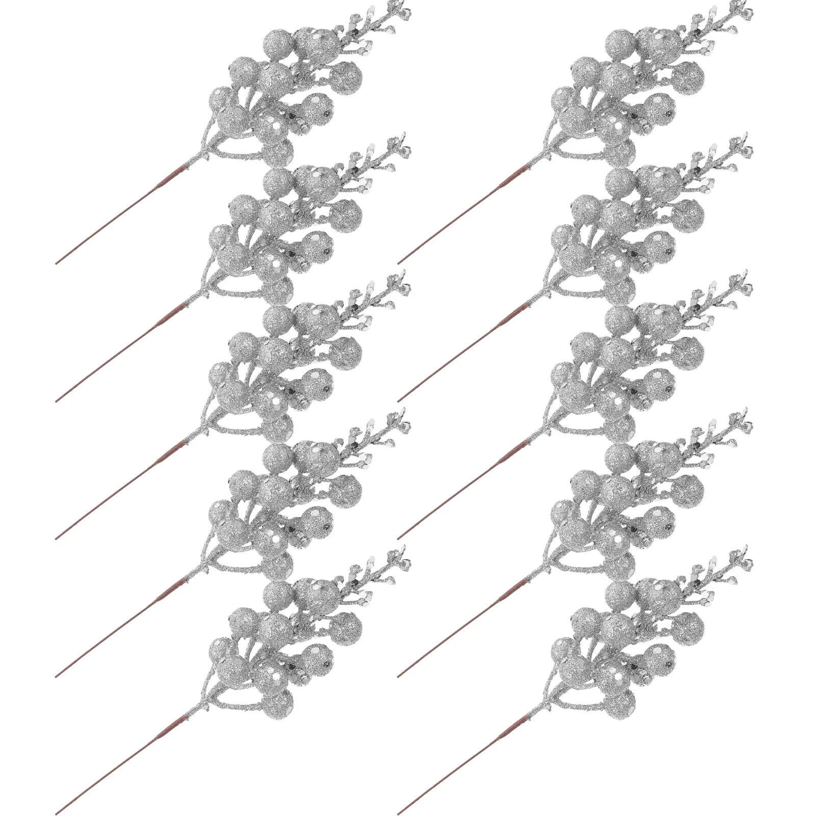 10pcs Artificial Stems Fake Christmas Tree Decorations Christmas Decorations Wreath Party Glitter Winter Holiday Xmas Picks
10pcs Artificial Stems Fake Christmas Tree Decorations Christmas Decorations Wreath Party Glitter Winter Holiday Xmas Picks