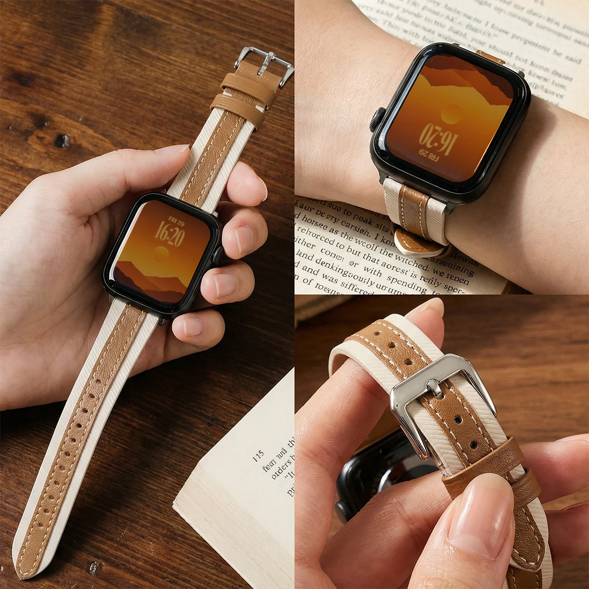 Кожаный ремешок для Apple Watch Band Ultra 3 2 49 мм для женщин Sport Correa 38 мм 40 мм 41 мм 42 мм 44 мм 45 мм 46 мм 49 мм Ремешок для IWatch
Кожаный ремешок для Apple Watch Band Ultra 3 2 49 мм для женщин Sport Correa 38 мм 40 мм 41 мм 42 мм 44 мм 45 мм 46 мм 49 мм Ремешок для IWatch