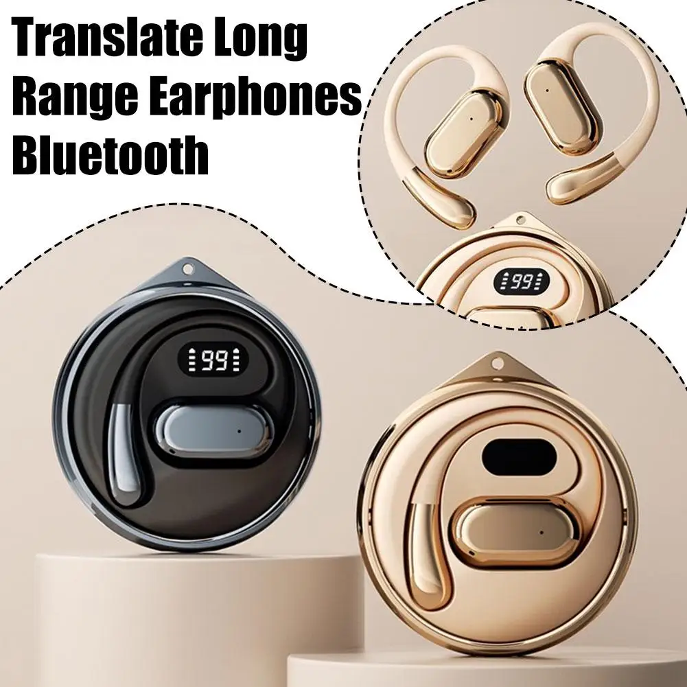 Bluetooth 5.4 Translation Earbuds AI Language Translator Earbuds Real Time Translation in 144 Languages for Travel Business P3W8
Bluetooth 5.4 Translation Earbuds AI Language Translator Earbuds Real Time Translation in 144 Languages for Travel Business P3W8