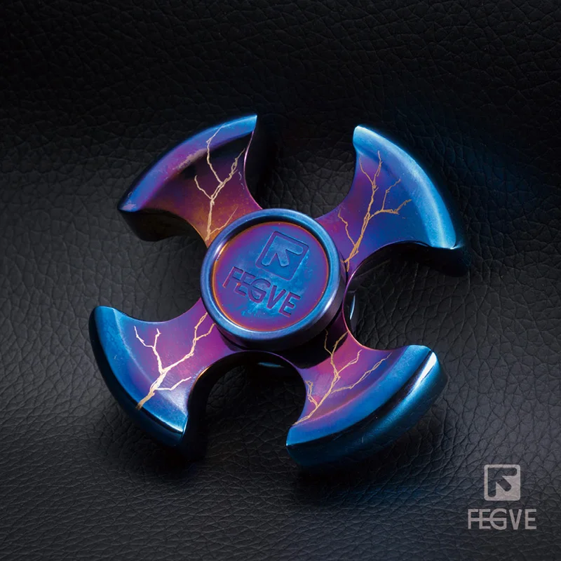 Four leaf titanium alloy blue fingertip gyroscope decompression adult toy EDC
Four leaf titanium alloy blue fingertip gyroscope decompression adult toy EDC