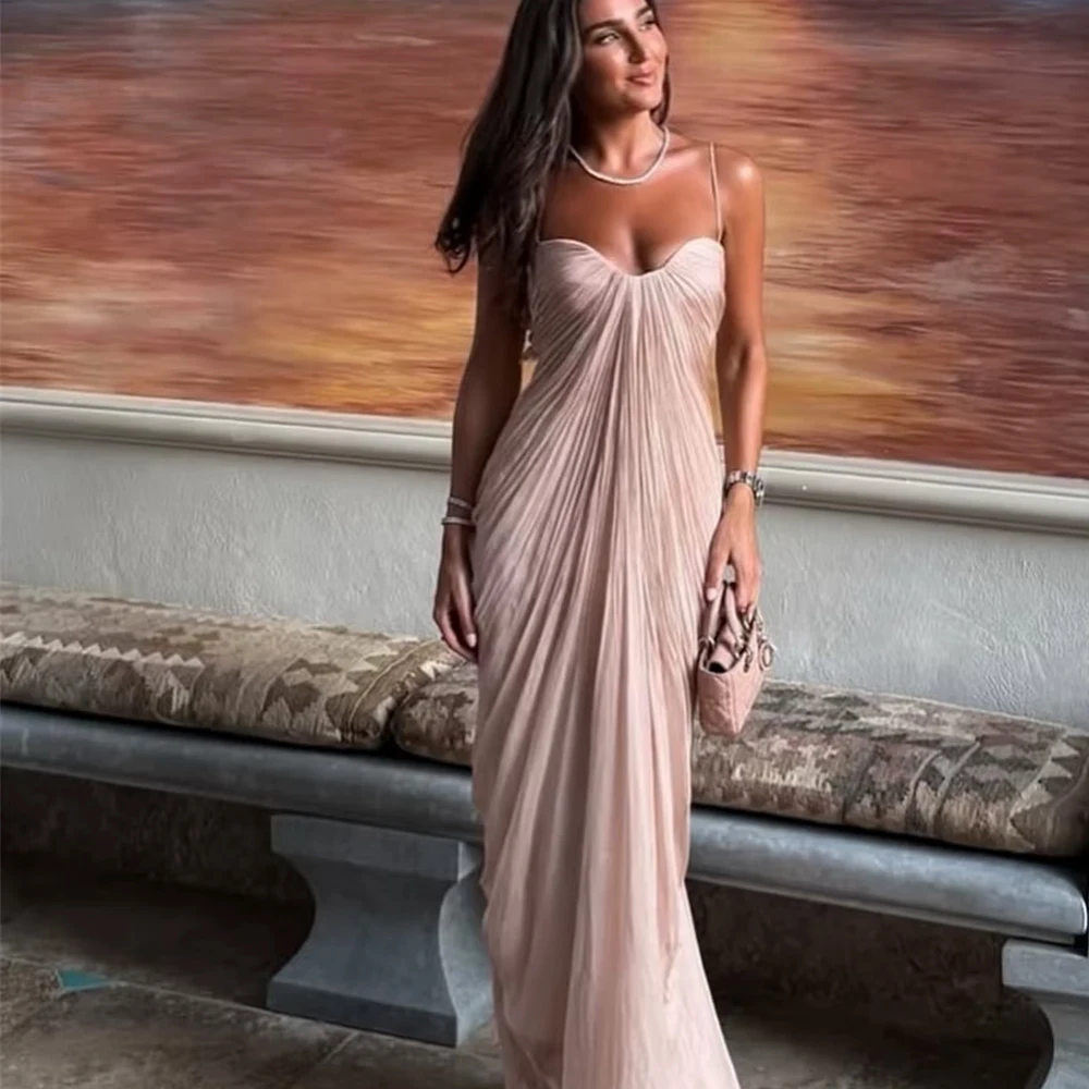 Шифоновые роскошные женские вечерние платья по индивидуальному заказу, женские элегантные вечерние платья, тонкие бретели, платья для выпускного вечера
Шифоновые роскошные женские вечерние платья по индивидуальному заказу, женские элегантные вечерние платья, тонкие бретели, платья для выпускного вечера