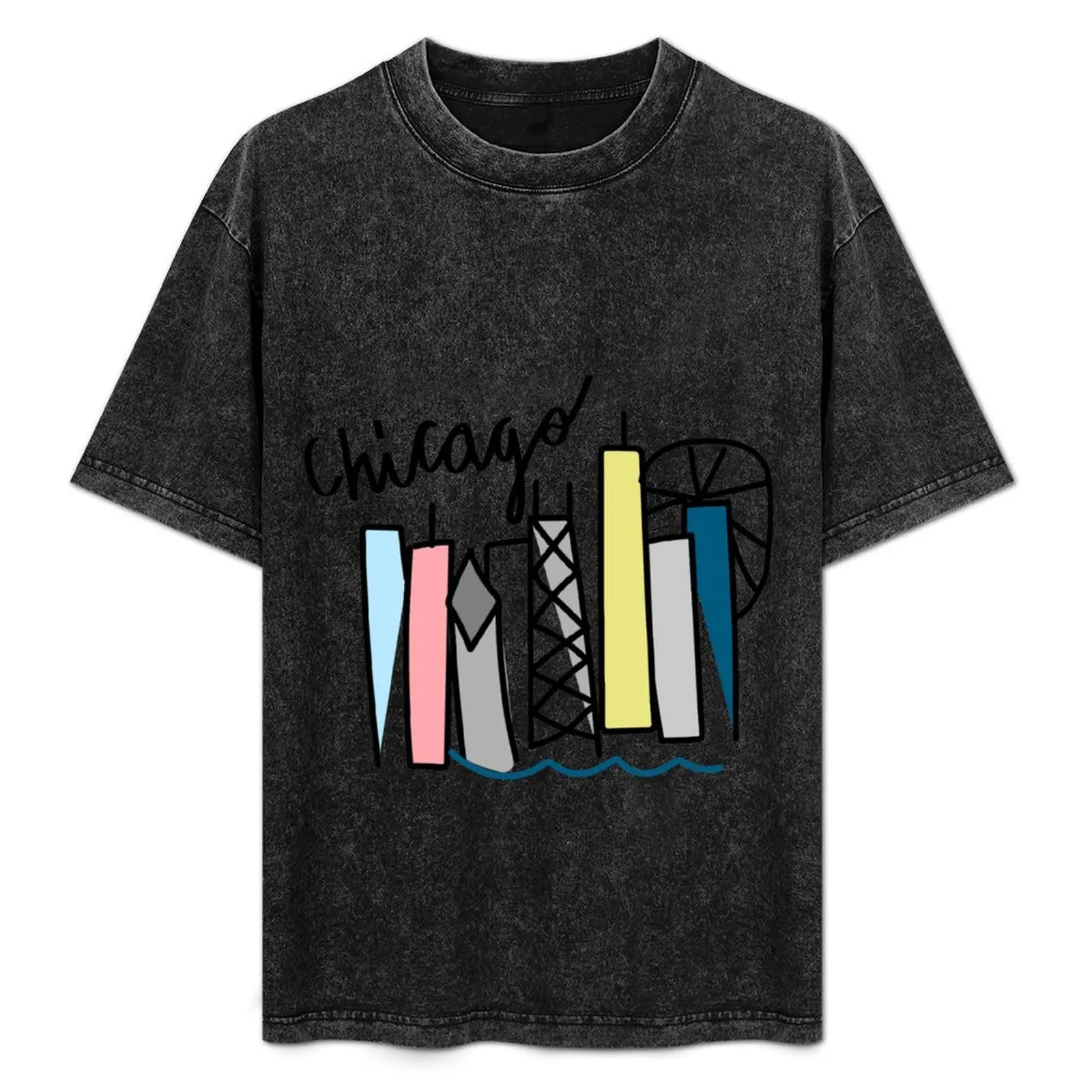 CHICAGO T-Shirt Athletic Fit Sports Short Sleeve Top
CHICAGO T-Shirt Athletic Fit Sports Short Sleeve Top
