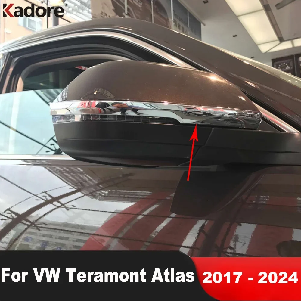 Rearview Mirror Cover Trim For Volkswagen VW Atlas Teramont 2017-2022 2023 2024 Chrome Side Mirrors Molding Strip Accessories
Rearview Mirror Cover Trim For Volkswagen VW Atlas Teramont 2017-2022 2023 2024 Chrome Side Mirrors Molding Strip Accessories