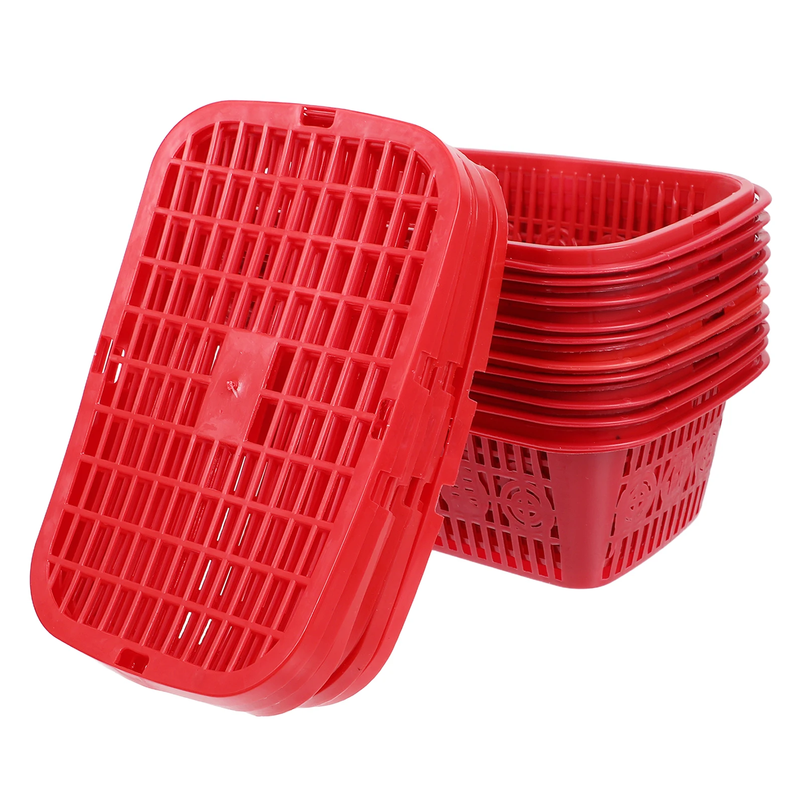 10pcs Fruit Picking Basket Small Square Plastic Strawberry Harvest Container Gardening Greenhouse Berry Storage
10pcs Fruit Picking Basket Small Square Plastic Strawberry Harvest Container Gardening Greenhouse Berry Storage