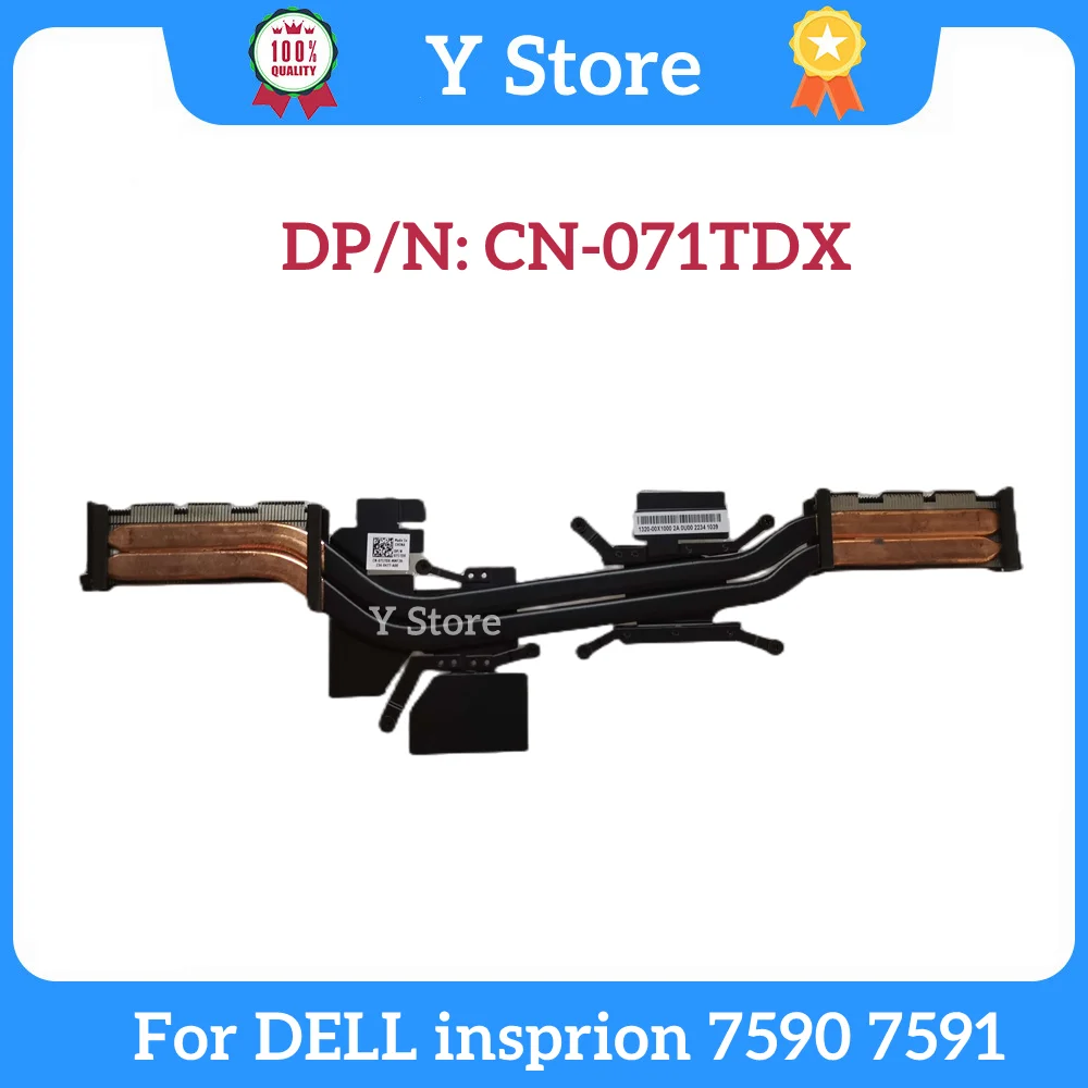 Y Store, новинка для DELL Insprion 7590 7591 медная трубка радиатора, теплоотвод 071TDX 71TDX, быстрая доставка
Y Store, новинка для DELL Insprion 7590 7591 медная трубка радиатора, теплоотвод 071TDX 71TDX, быстрая доставка