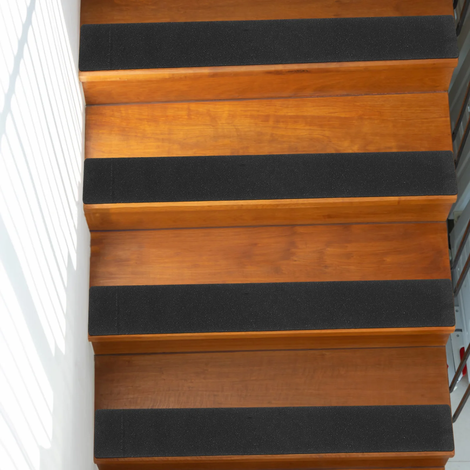 4 pcs Non Tape Black Step Covers For Stairs PVC Durable Stair Anti slip Stickers for Stairs Strips Treads Enhanced Grip Easy Cut
4 pcs Non Tape Black Step Covers For Stairs PVC Durable Stair Anti slip Stickers for Stairs Strips Treads Enhanced Grip Easy Cut