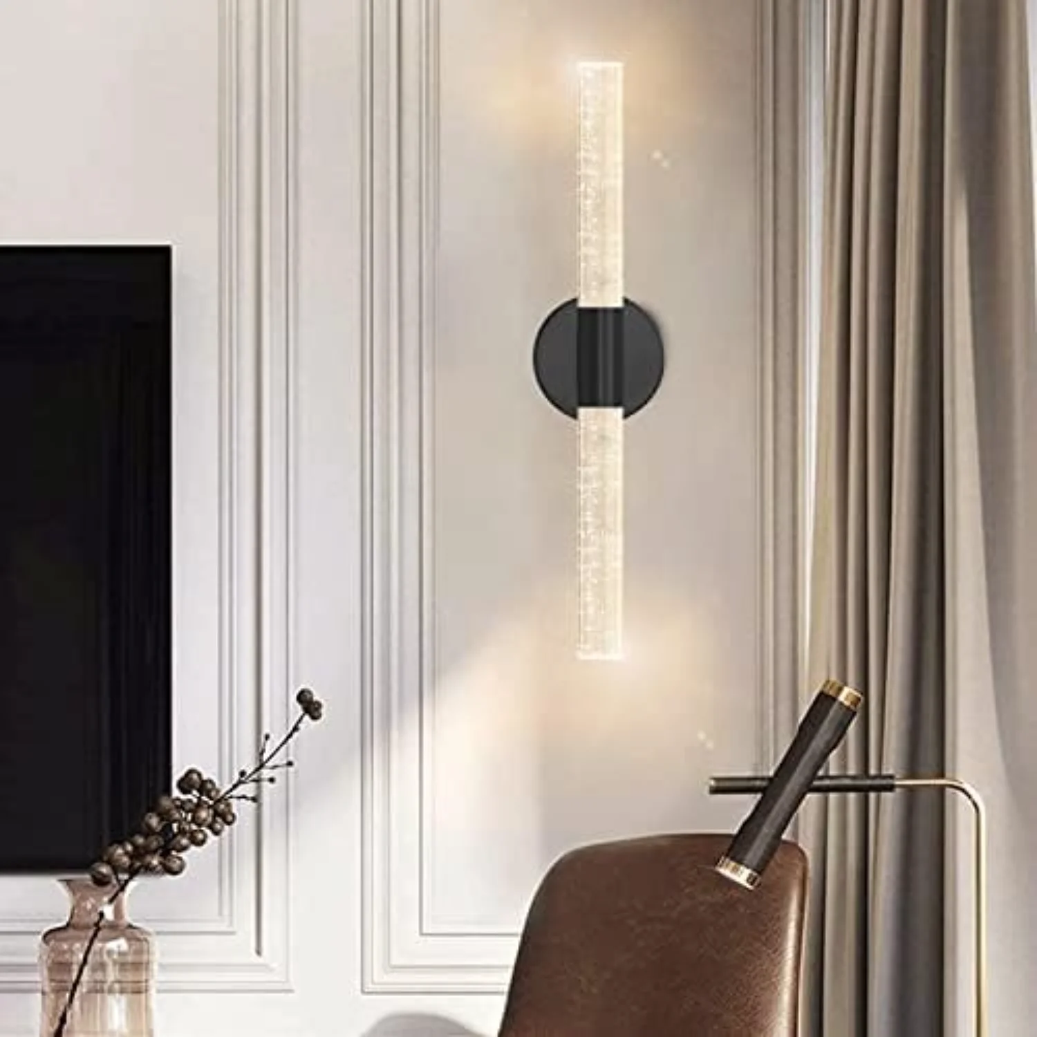 Bathroom Sconce Lighting Gold Crystal Light 3000K LED Mount Light Vertical Horizontal Sconce Light Vanity Lighting for Bathr
Bathroom Sconce Lighting Gold Crystal Light 3000K LED Mount Light Vertical Horizontal Sconce Light Vanity Lighting for Bathr