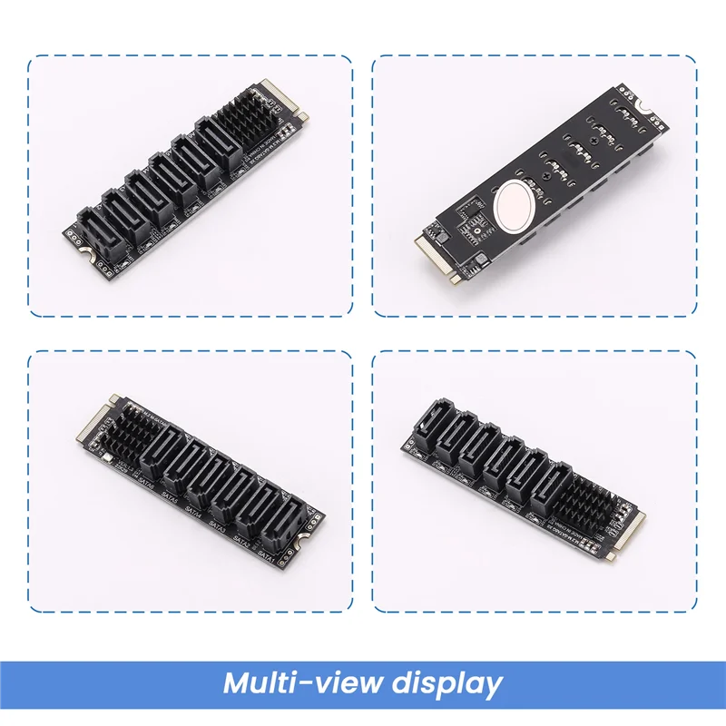 Переходная карта M.2 MKEY PCI-E M.2 NVME к SATA3.0 PCIE к SATA 6Gpbsx6-портовая плата расширения ASM1166 Поддержка функции PM
Переходная карта M.2 MKEY PCI-E M.2 NVME к SATA3.0 PCIE к SATA 6Gpbsx6-портовая плата расширения ASM1166 Поддержка функции PM