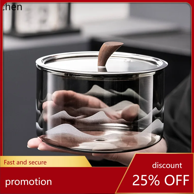 ZML Glass Tea Washing Jar with Lid High Temperature Resistant Glass Lid for Household Use
ZML Glass Tea Washing Jar with Lid High Temperature Resistant Glass Lid for Household Use