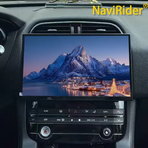 13inch Android 15 Car Radio For Jaguar XE XEL F-PACE 2016-2019 Multimedia Video Player HeadUnit GPS Navigation Wireless Carplay
