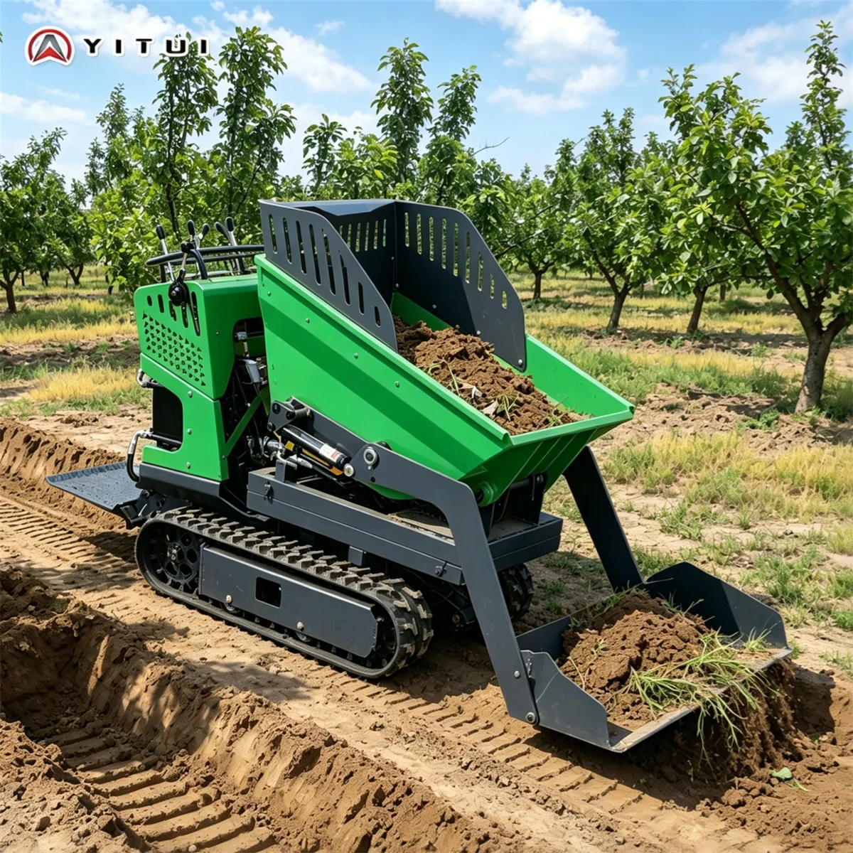 2026 The Latest Track Tipper 500kg Multi-Terrain Use Large Capacity Tipper Equipped With A Variety Of Accessories Customized
2026 The Latest Track Tipper 500kg Multi-Terrain Use Large Capacity Tipper Equipped With A Variety Of Accessories Customized