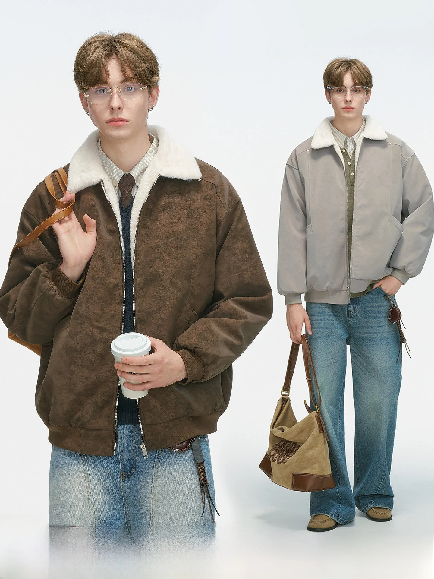 Dream Made Barn Style Thickened Winter Jacket Men's Cotton PU Leather Workwear Coat Warm Youth Fashion Standard Fit Long Sleeve
Dream Made Barn Style Thickened Winter Jacket Men's Cotton PU Leather Workwear Coat Warm Youth Fashion Standard Fit Long Sleeve