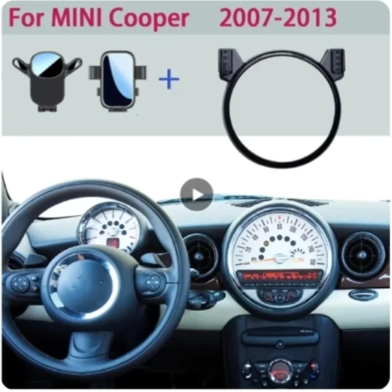 Car Phone Holder For MINI Cooper 2007-2010 2011 2012 2013 R56 2nd Gen Screen Fixed Bracket Charger Mobile Phone Mount
Car Phone Holder For MINI Cooper 2007-2010 2011 2012 2013 R56 2nd Gen Screen Fixed Bracket Charger Mobile Phone Mount