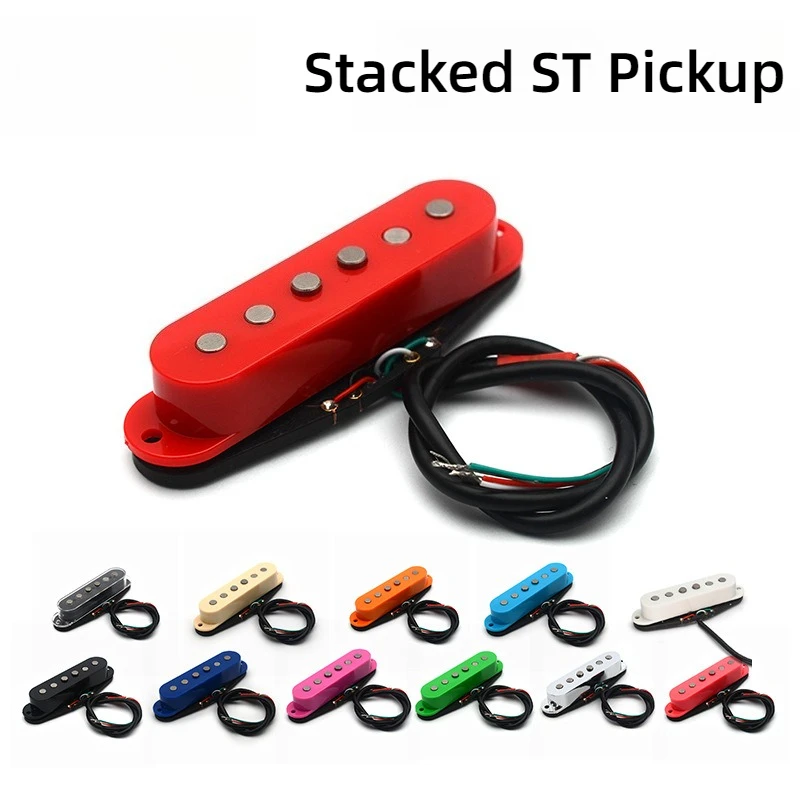 Stackable Electric Guitar Pickup High-quality Durable Noiseless Single-coil Dual-layer ST Pickup Musical Instrument Accessories
Stackable Electric Guitar Pickup High-quality Durable Noiseless Single-coil Dual-layer ST Pickup Musical Instrument Accessories