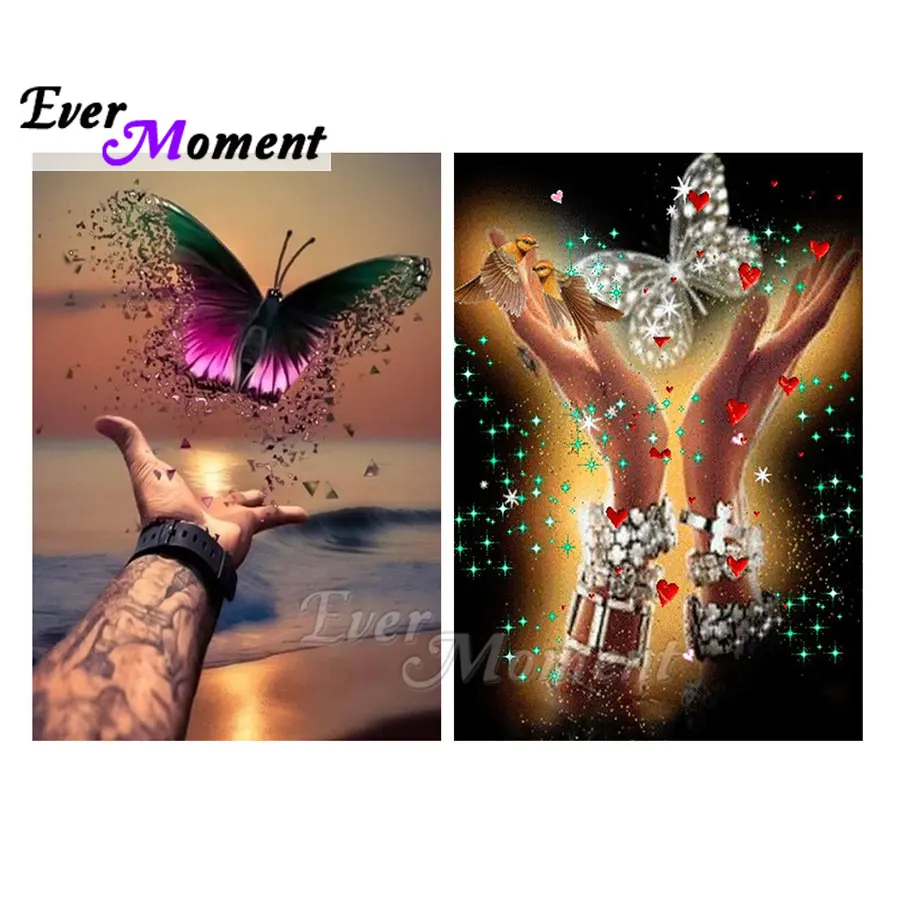 Алмазная картина Ever Moment, бабочка, ручная вышивка, смола, дрель, подарочное украшение, художественный набор ASF2229
Алмазная картина Ever Moment, бабочка, ручная вышивка, смола, дрель, подарочное украшение, художественный набор ASF2229