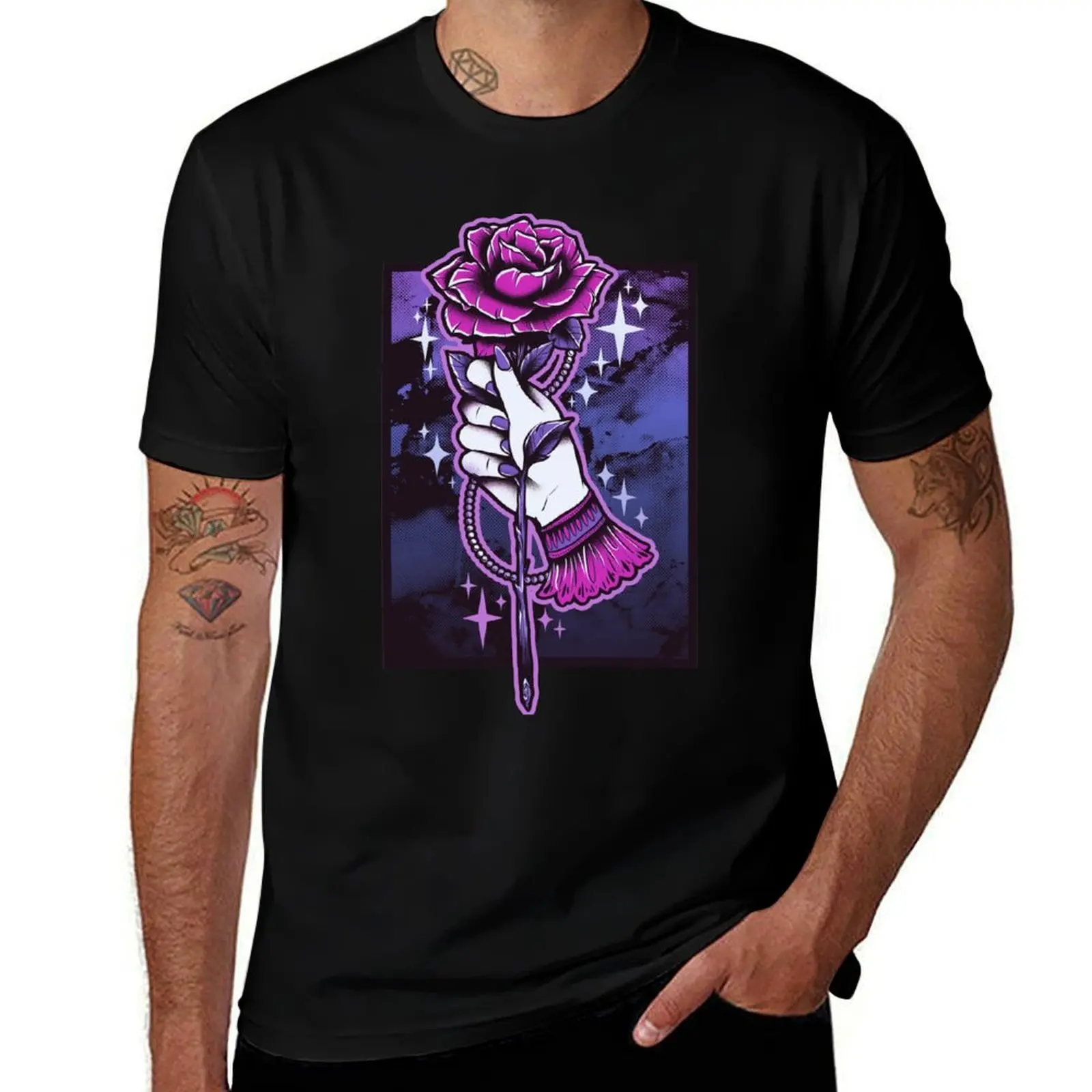 Hand and Rose T-Shirt funny t shirts dark humor man t shirt cotton high quality T-Shirt
Hand and Rose T-Shirt funny t shirts dark humor man t shirt cotton high quality T-Shirt