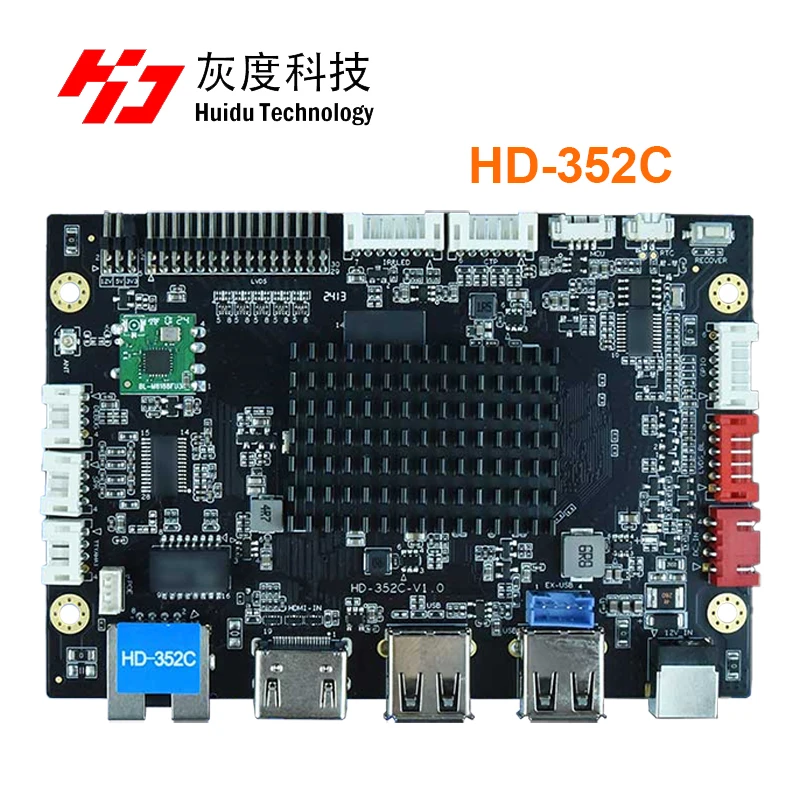 Умная материнская плата Huidu LCD, телефон с поддержкой HD-входа для большего расширения
Умная материнская плата Huidu LCD, телефон с поддержкой HD-входа для большего расширения