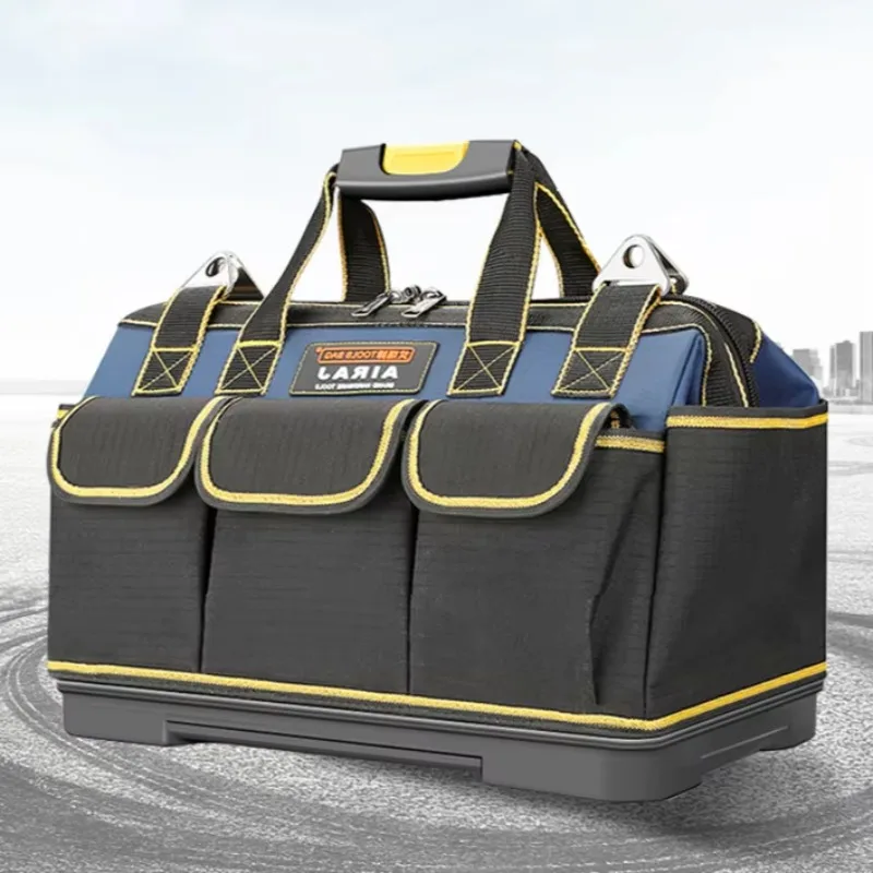 AIRAJ Portable Waterproof Engineer Canvas Heavy Electricians Tools Kit Other Hand Tool Bag for Technician
AIRAJ Portable Waterproof Engineer Canvas Heavy Electricians Tools Kit Other Hand Tool Bag for Technician
