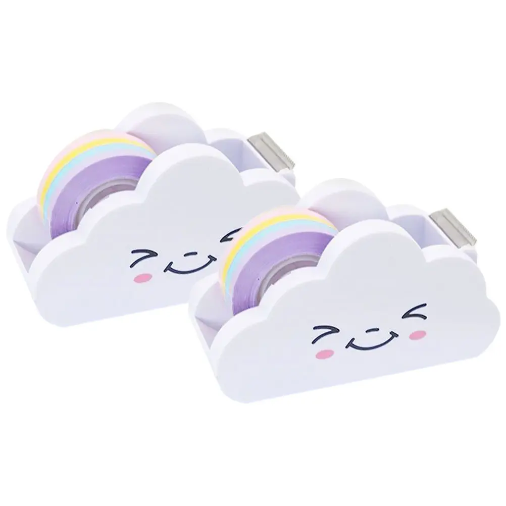 2Sets Rainbow Tape Cutter Desk Dispensers Sturdy Plastic Tape Holders for Office School Home Scrapbook Arts Portable Sticker
2Sets Rainbow Tape Cutter Desk Dispensers Sturdy Plastic Tape Holders for Office School Home Scrapbook Arts Portable Sticker