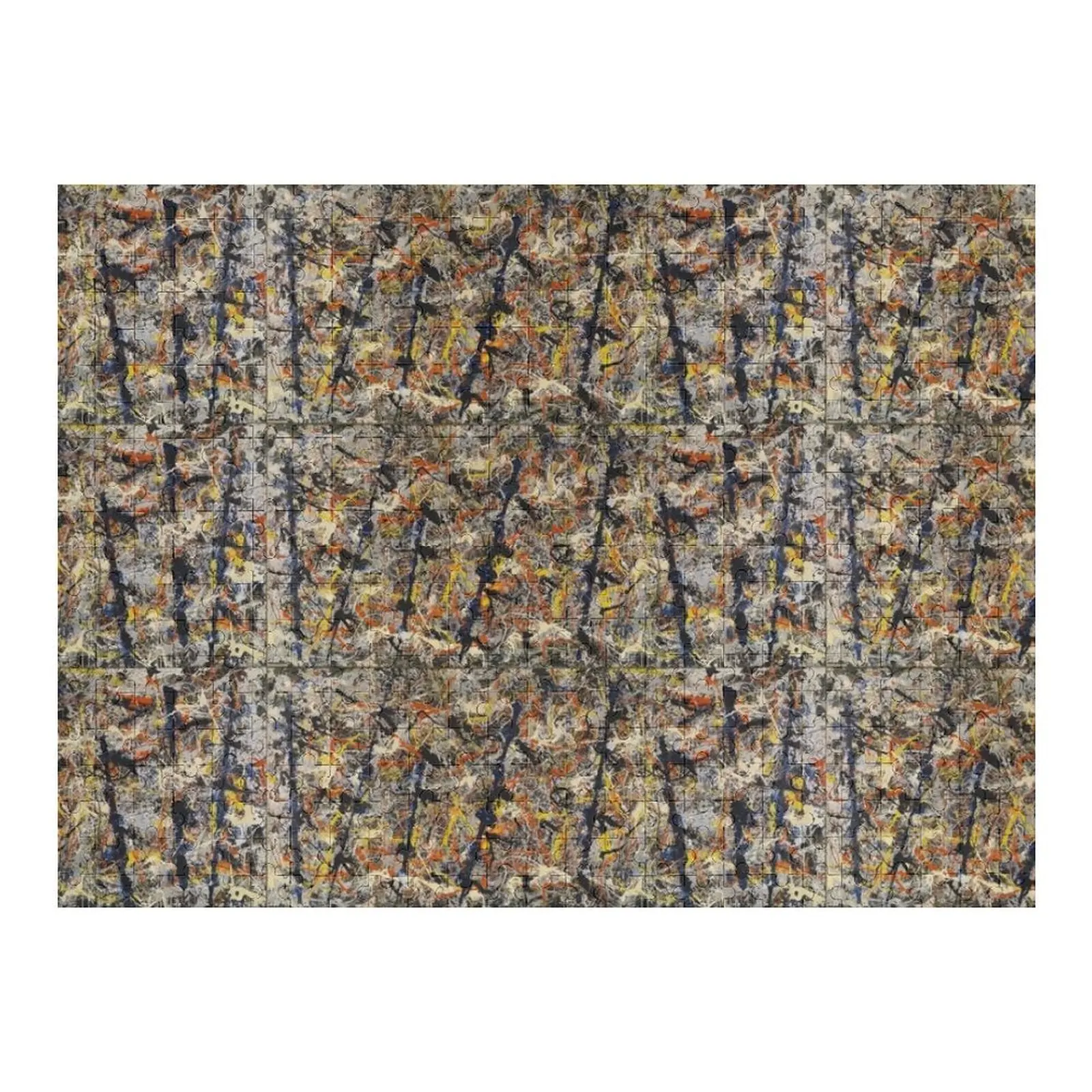 Jackson Pollock - Blue Poles - abstract expressionist painting Jigsaw Puzzle Toddler Toys Custom Child Puzzle
Jackson Pollock - Blue Poles - abstract expressionist painting Jigsaw Puzzle Toddler Toys Custom Child Puzzle