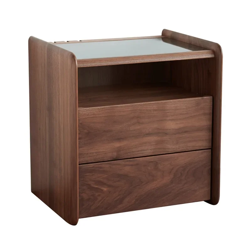 Nordic all solid wood retro bedroom light luxury solid wood drawer cabinet modern simple black walnut bedside cabinet
Nordic all solid wood retro bedroom light luxury solid wood drawer cabinet modern simple black walnut bedside cabinet