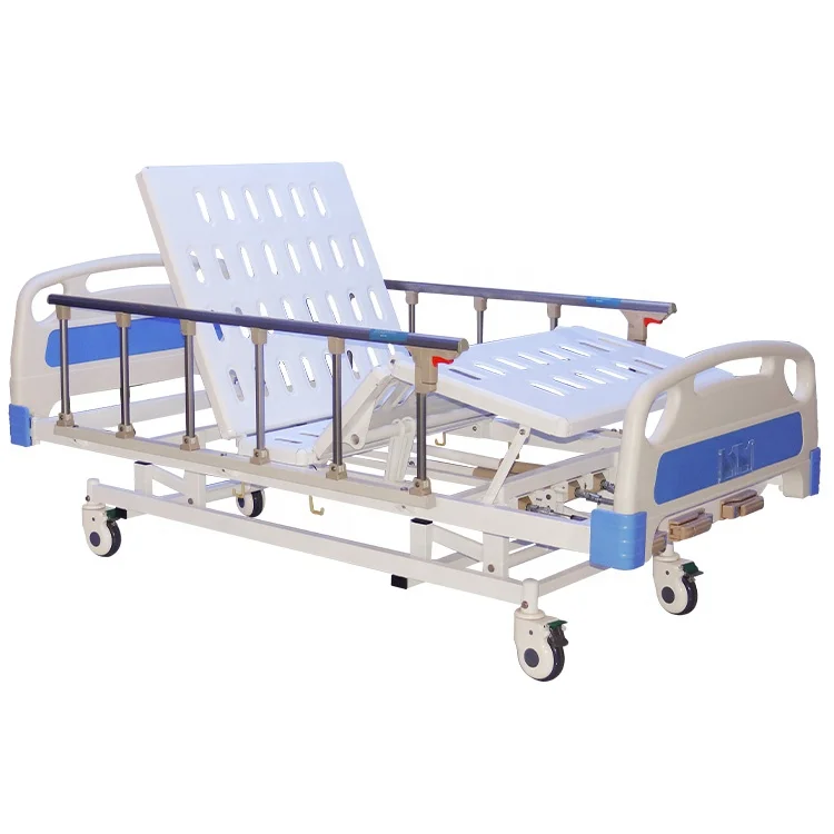 YC-T3611L(I) Hot Selling Hospital Equipment 3-crank Manual Medical Hospital Bed For Clinic
YC-T3611L(I) Hot Selling Hospital Equipment 3-crank Manual Medical Hospital Bed For Clinic