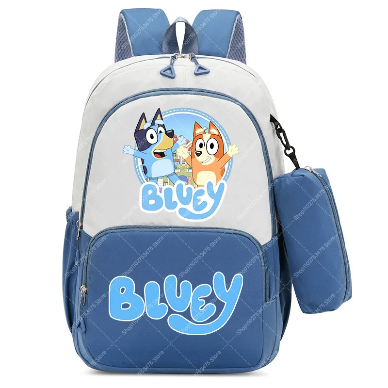 2PCS Boy Girl Cartoon Backpack with Pen Case Anime Blueyi Bingos Cute Schoolbag Pencil Bag Kawaii Stationery Storage Pouch Gifts
2PCS Boy Girl Cartoon Backpack with Pen Case Anime Blueyi Bingos Cute Schoolbag Pencil Bag Kawaii Stationery Storage Pouch Gifts