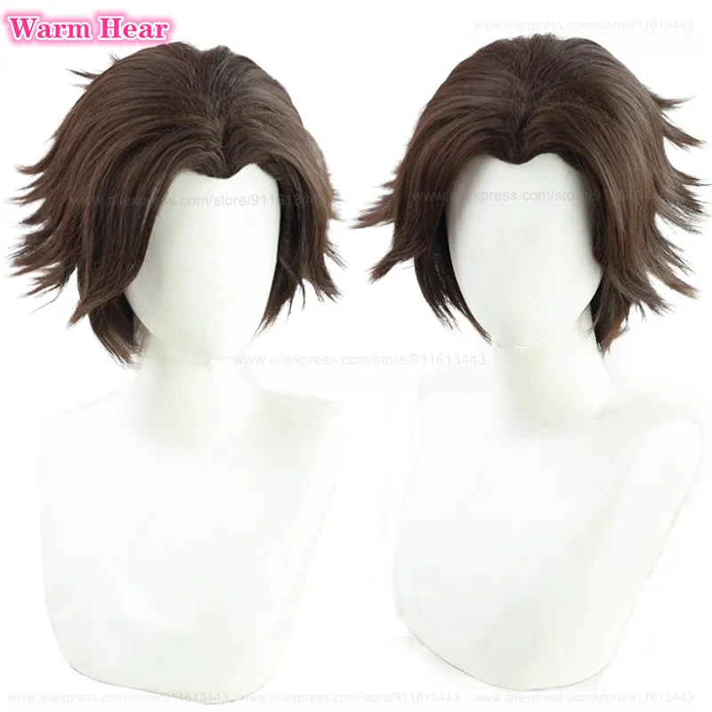 In Stock Game LOL Viktor Synthetic Hair Unisex Dark Brown Cosplay Anime Wig Heat Resistant Hair Halloween Party Wigs + A Wig Cap
In Stock Game LOL Viktor Synthetic Hair Unisex Dark Brown Cosplay Anime Wig Heat Resistant Hair Halloween Party Wigs + A Wig Cap