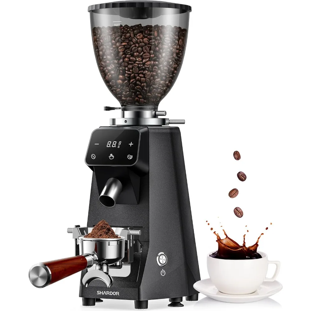 Electric Espresso Coffee Grinder 64mm Burr Commercial Grade Precision 100 Grind Settings Die Cast Aluminum Anti Static 17 6oz
Electric Espresso Coffee Grinder 64mm Burr Commercial Grade Precision 100 Grind Settings Die Cast Aluminum Anti Static 17 6oz