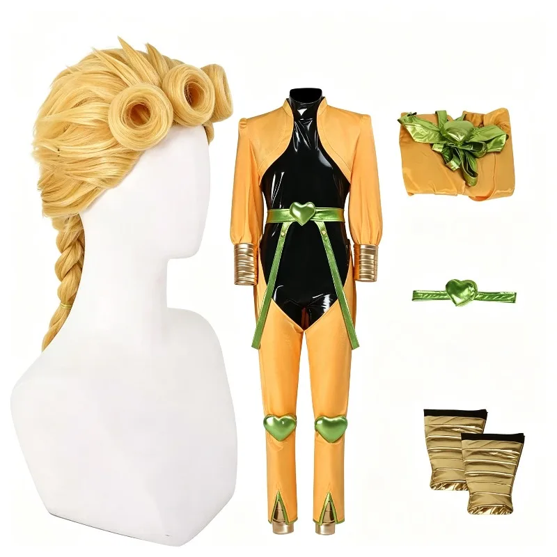 Miccostumes Unisex Full Set Yellow and Black Cosplay Costume with Headdress and Bracers for Halloween Cosplay Costume
Miccostumes Unisex Full Set Yellow and Black Cosplay Costume with Headdress and Bracers for Halloween Cosplay Costume