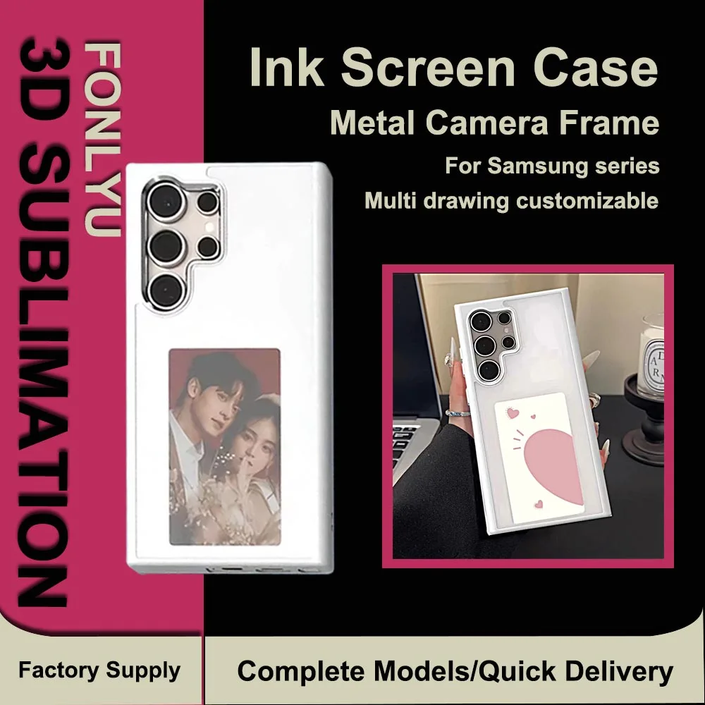 Fonlyu Designer Phone Case For Samsung S24 S23 Ultra Plus NFC Function 3 Color E ink Screen Girl Women Phone Funda Battery Free
Fonlyu Designer Phone Case For Samsung S24 S23 Ultra Plus NFC Function 3 Color E ink Screen Girl Women Phone Funda Battery Free