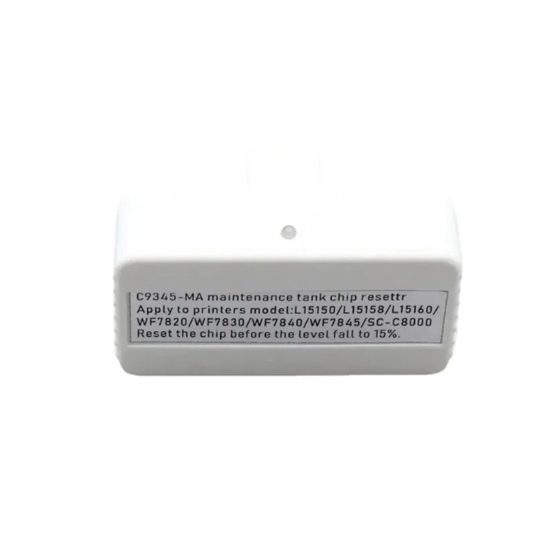 1pcsX C9345 Maintenance TanK Chip Resetter For Epson L8050 L8168 L8188 L8160 L8180 L5150 L5160 EC-C7000 ST-C8000 ET-16600 L18050
1pcsX C9345 Maintenance TanK Chip Resetter For Epson L8050 L8168 L8188 L8160 L8180 L5150 L5160 EC-C7000 ST-C8000 ET-16600 L18050