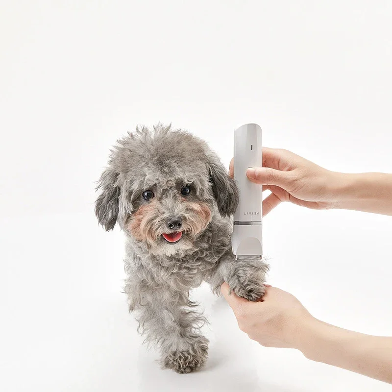 Dog Paw Trimmer Low Noise Electric Mini Shaver for Grooming Small Dogs and Cats Hair Around Face, Ears Paw Pads
Dog Paw Trimmer Low Noise Electric Mini Shaver for Grooming Small Dogs and Cats Hair Around Face, Ears Paw Pads
