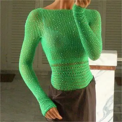 Women's Bodysuit Mesh Tops Long Sleeve See Through Sexy Romper Solid Color Shinny Casual Street Party Backless Shirt Playsuit
Women's Bodysuit Mesh Tops Long Sleeve See Through Sexy Romper Solid Color Shinny Casual Street Party Backless Shirt Playsuit