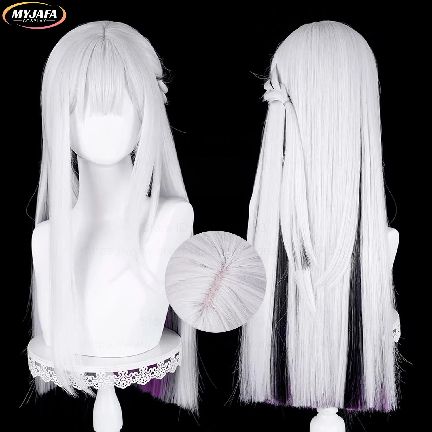 High Quality Honkai Star Rail Nihilux Cosplay Wig Silver Purple Black 70cm Long Heat Resistant Synthetic Hair Wigs + Wig Cap
High Quality Honkai Star Rail Nihilux Cosplay Wig Silver Purple Black 70cm Long Heat Resistant Synthetic Hair Wigs + Wig Cap